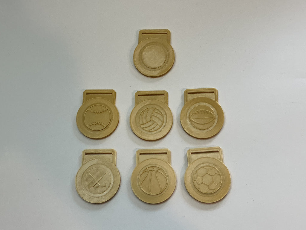 Public Domain Sports Medal Pack – 6 Sports