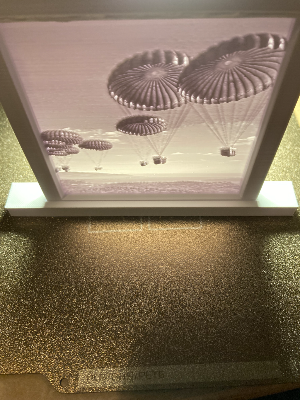 Lithophane stand