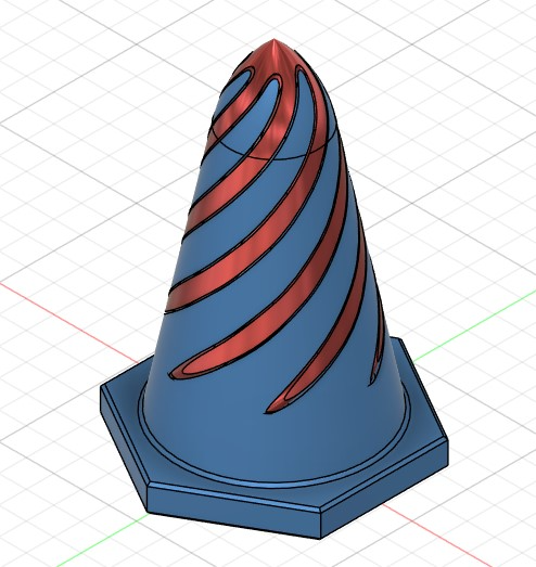 Passthrough Fidget Cone