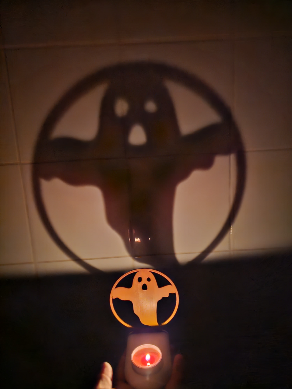 Interchangeable Halloween Candle