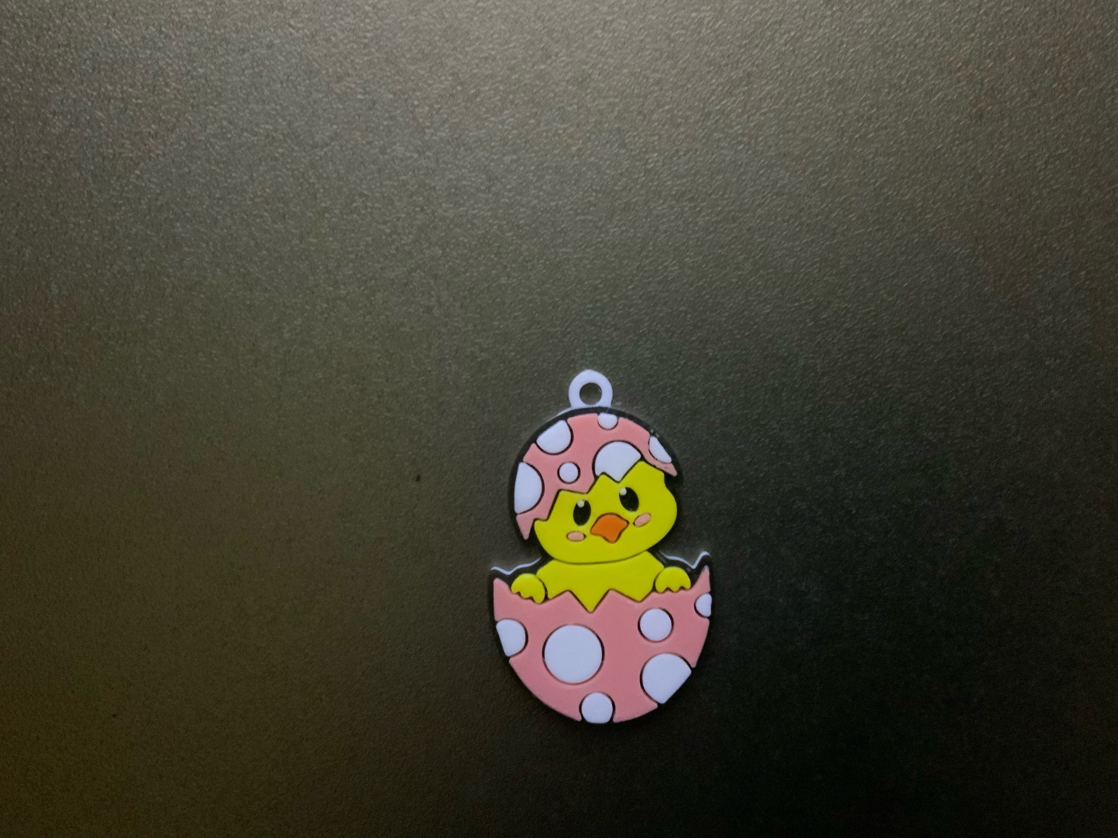 cute chick in easter egg keychain free commercial