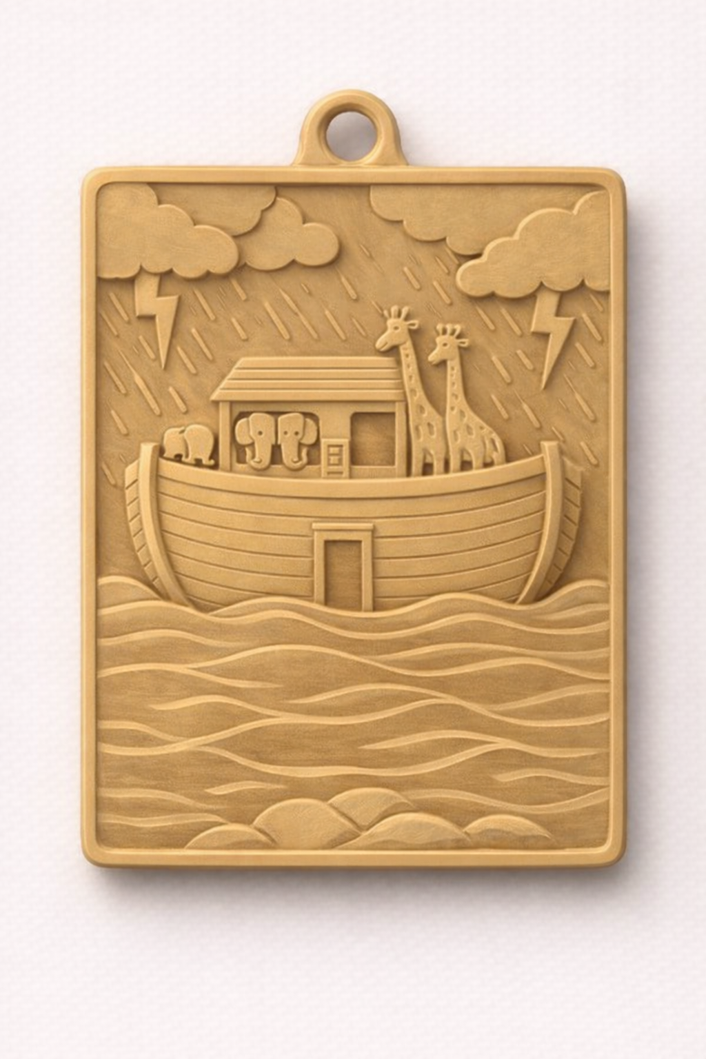 Noah's Ark Biblical Keychain/Ornament