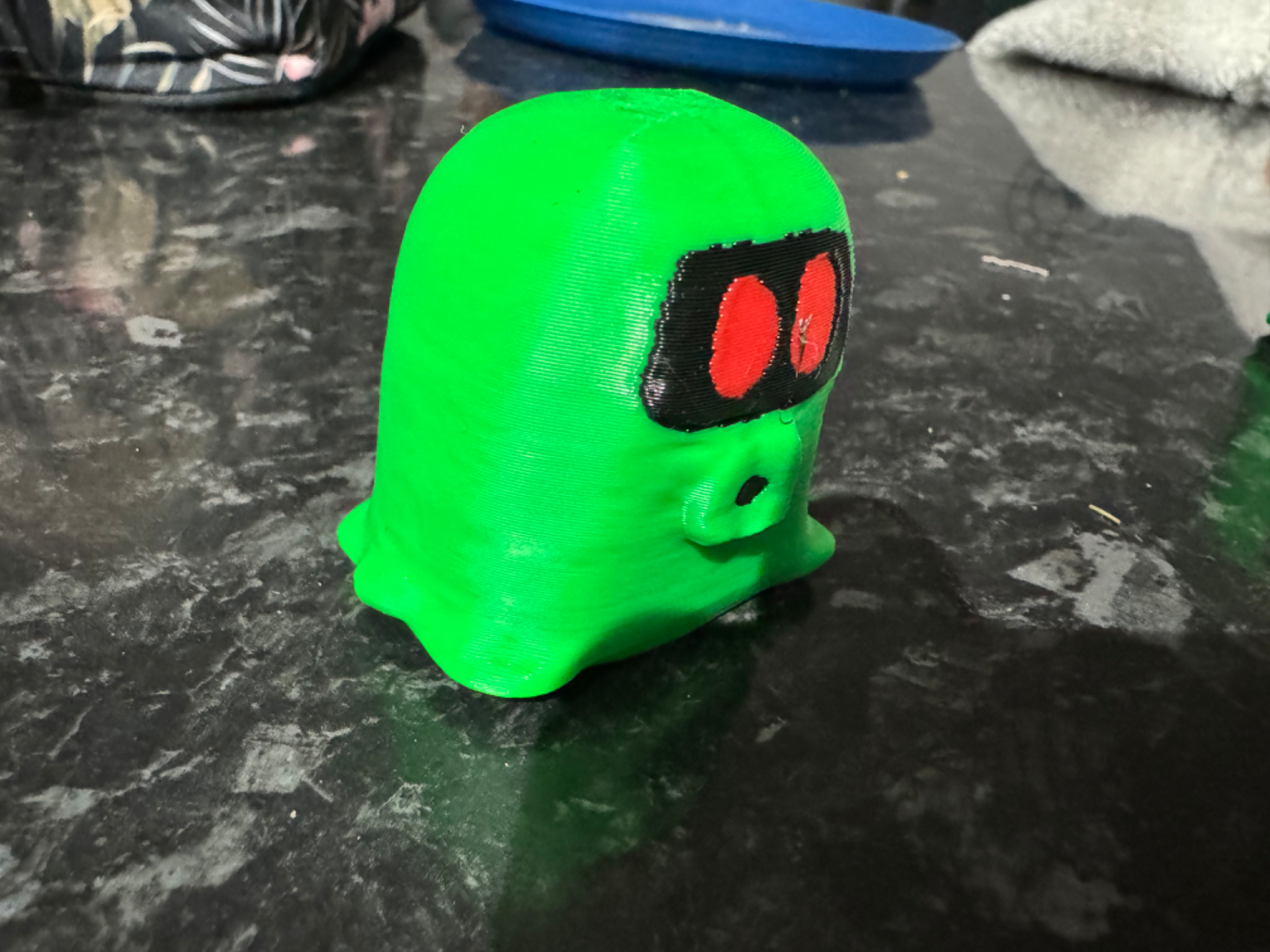 AstroBot: Green/Purple "Gloopy" Slime Shooting Bot