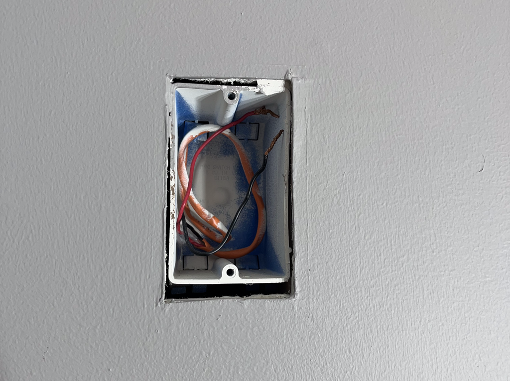 Blank Box Cover Plate 1 gang