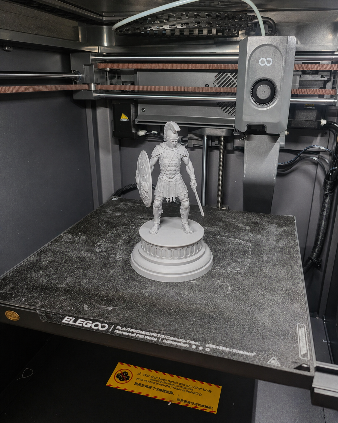 Roman Warrior Marble Statue – Gladiator