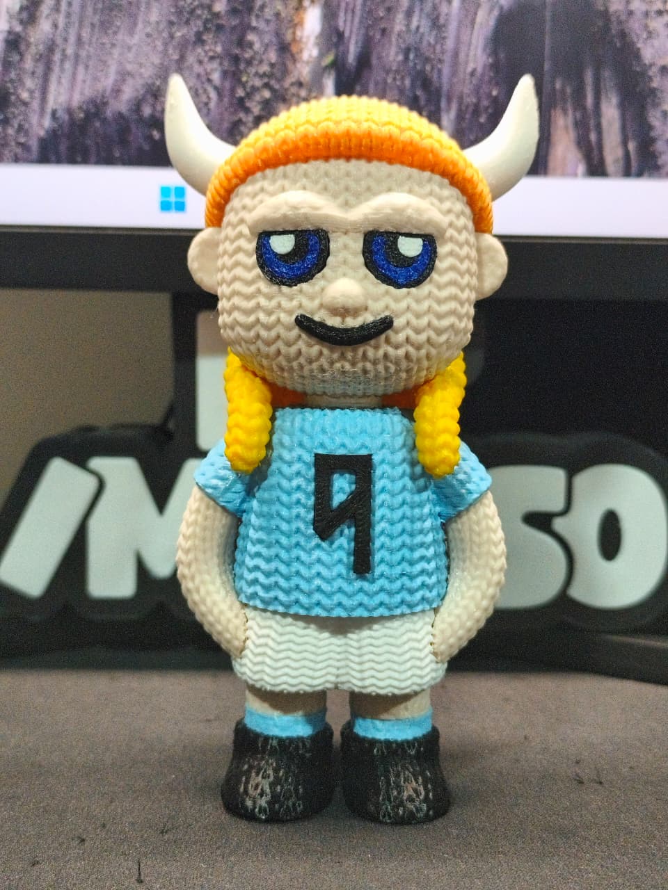 Erling Haaland Viking - Amigurumi/Crochet