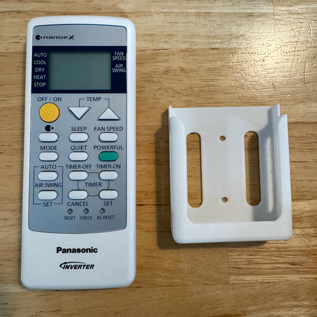 Panasonic Air-Conditioner's Remote Control Holder