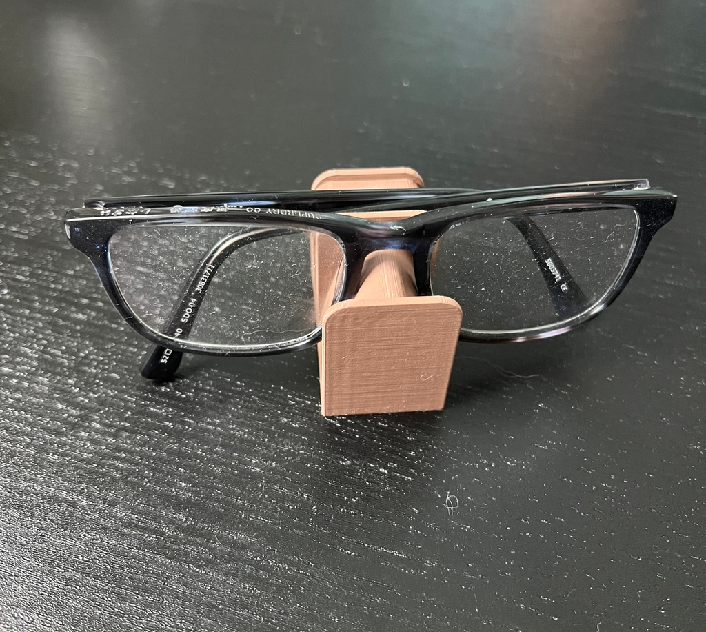 Compact eyeglasses holder Ikea Skadis compatible