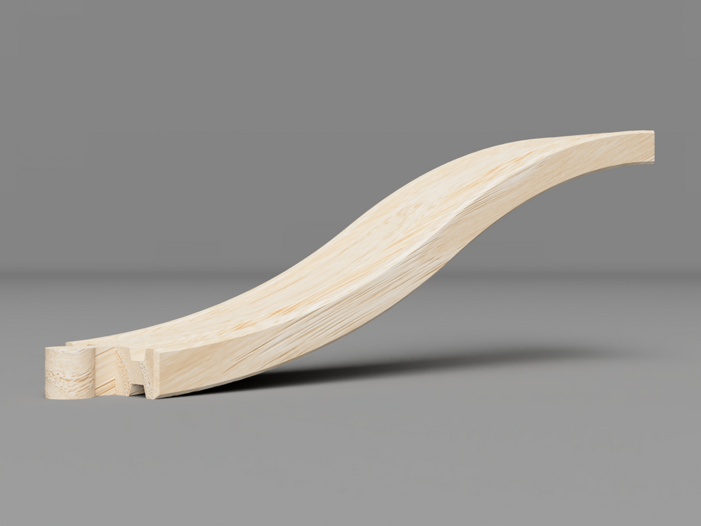 Rail up and down (wooden rails)