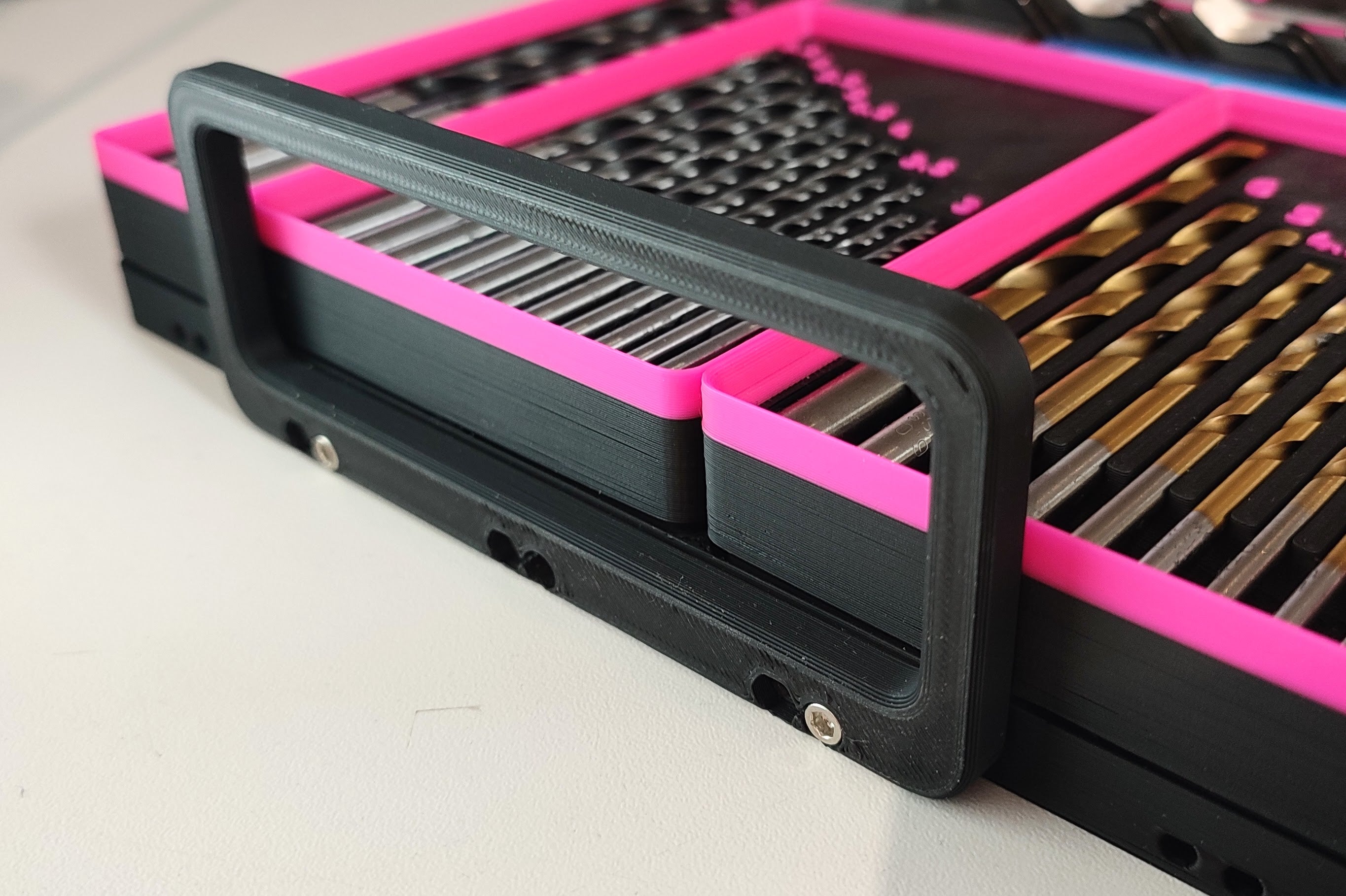 Handles for Gridfinity Baseplate Screwable