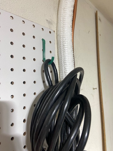 PEG BOARD HOOK