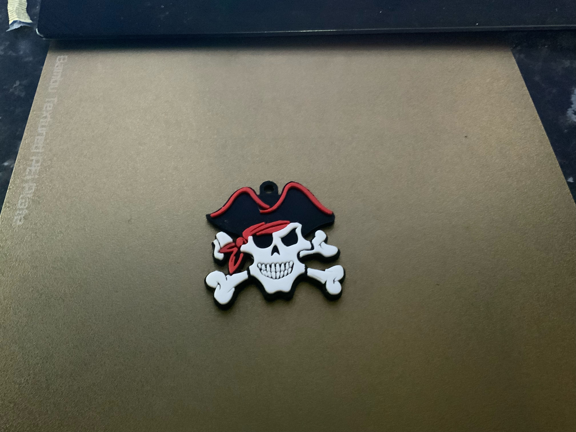 pirate crossbones keychain/charm(free commercial)