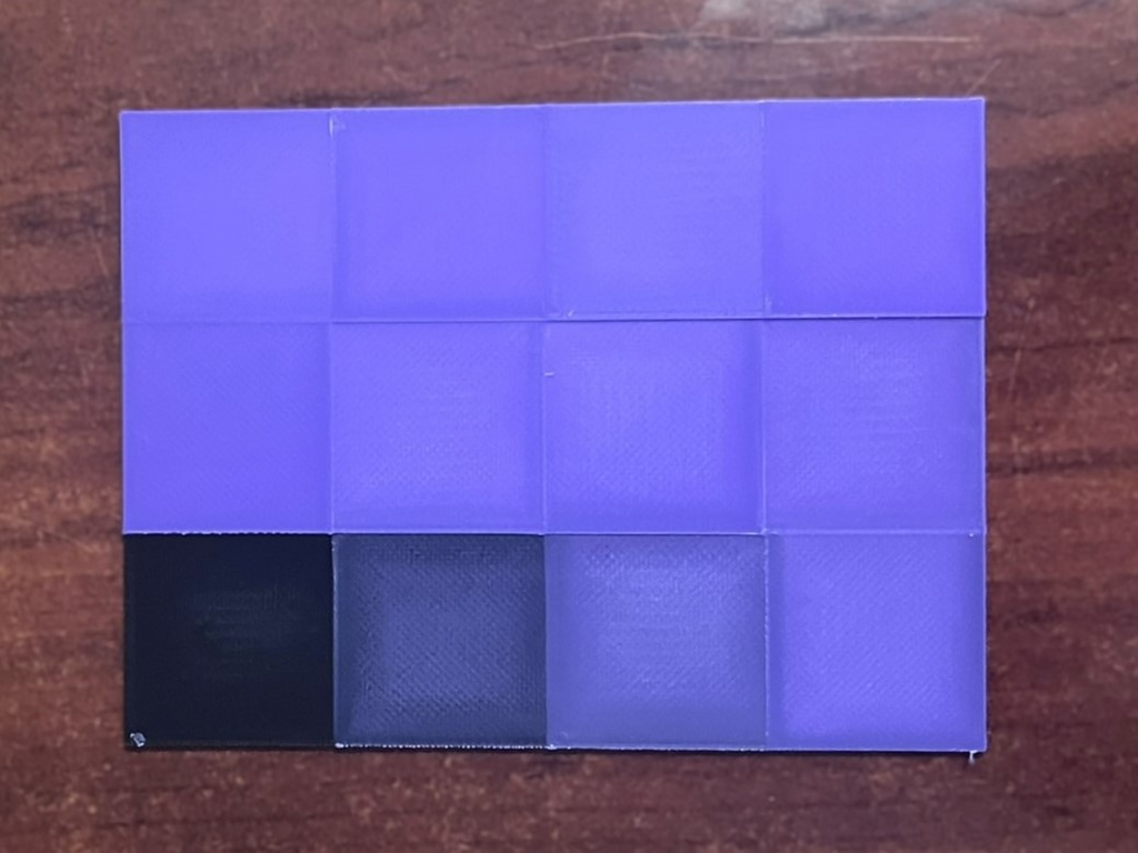Lithophane Maker's Chromaphane Tool Calibration