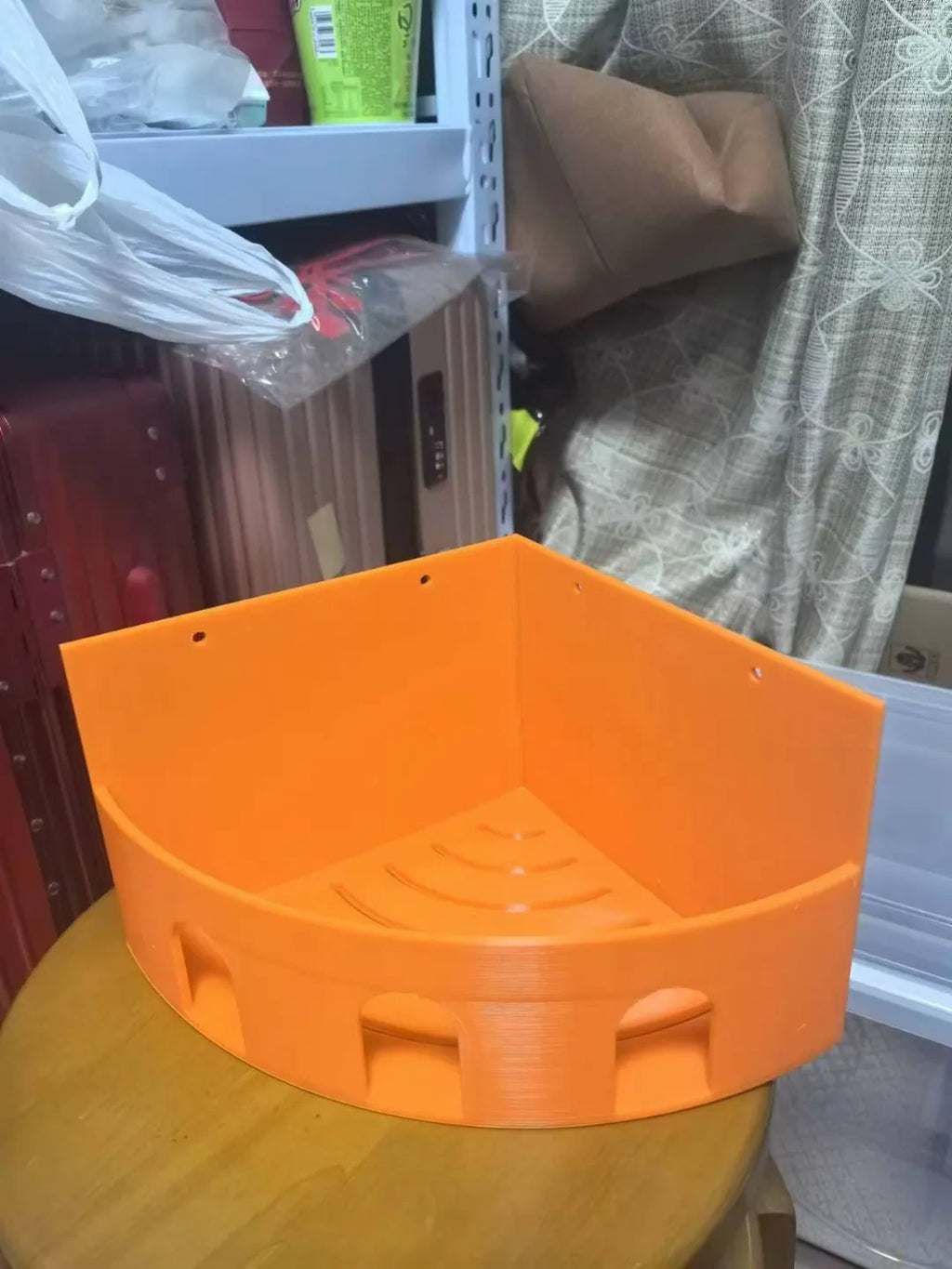 墙角90度置物盒