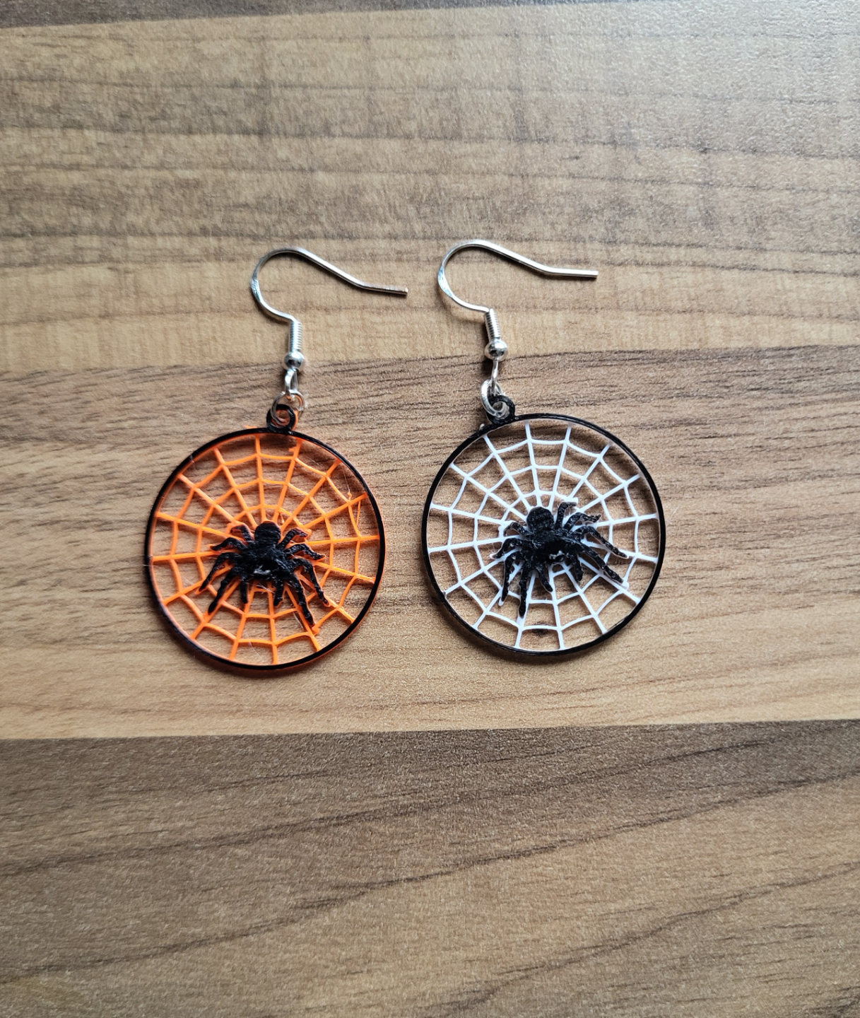 spider web earring