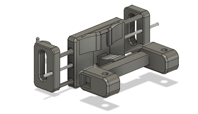 Tablet holder for headrest
