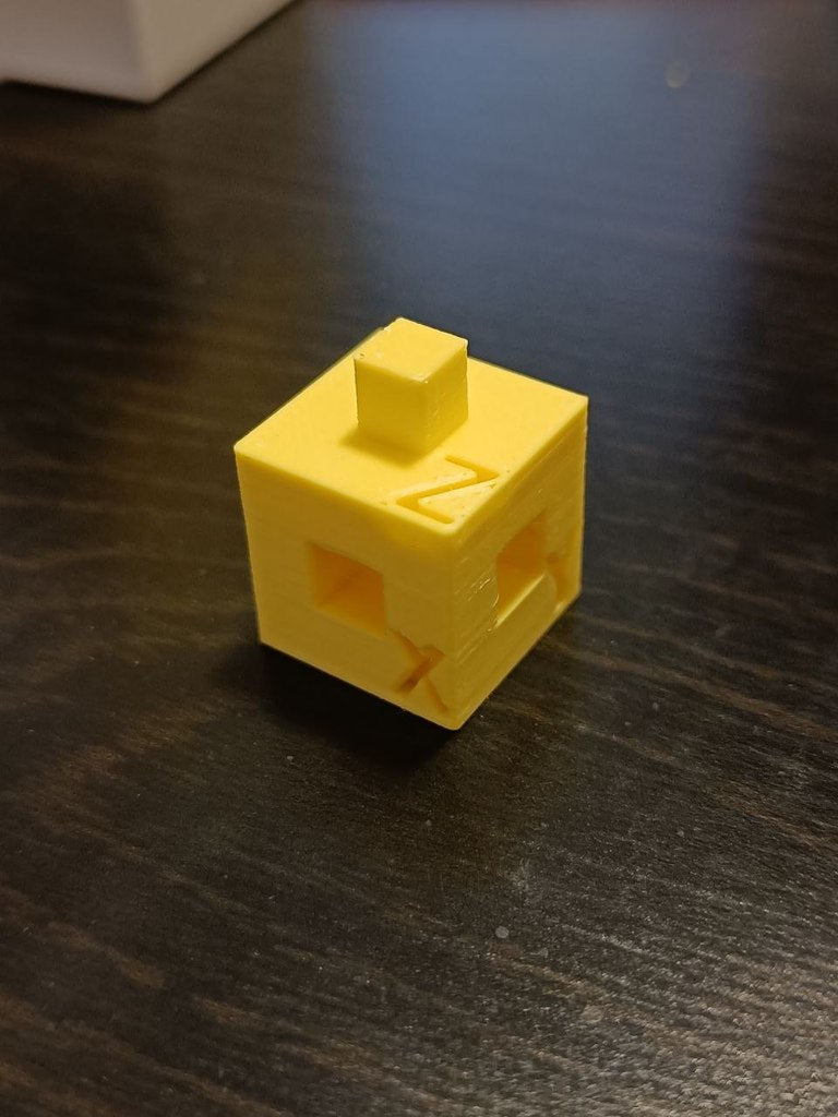 Calibration cube & kids counting interlocking block