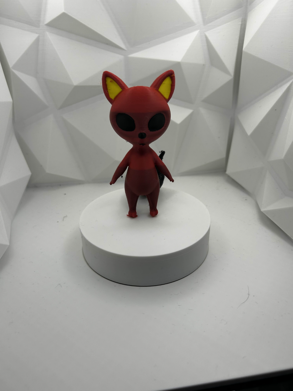 Alien-Fox Hybrid Creature - Cute 3D Print