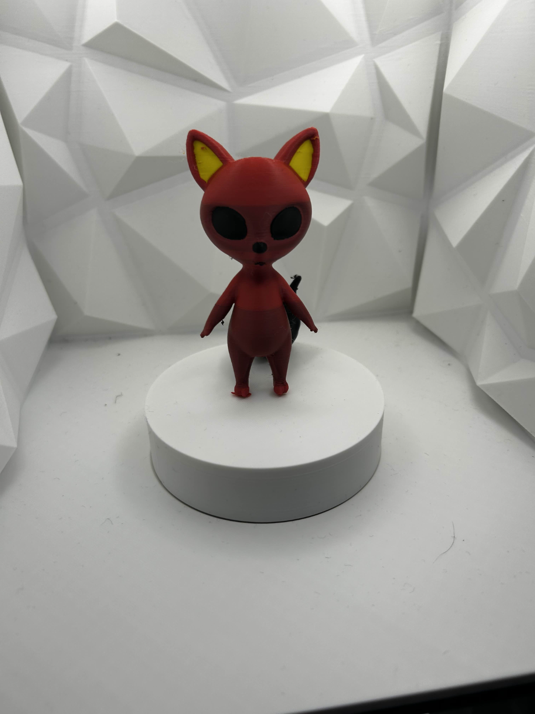 Alien-Fox Hybrid Creature - Cute 3D Print