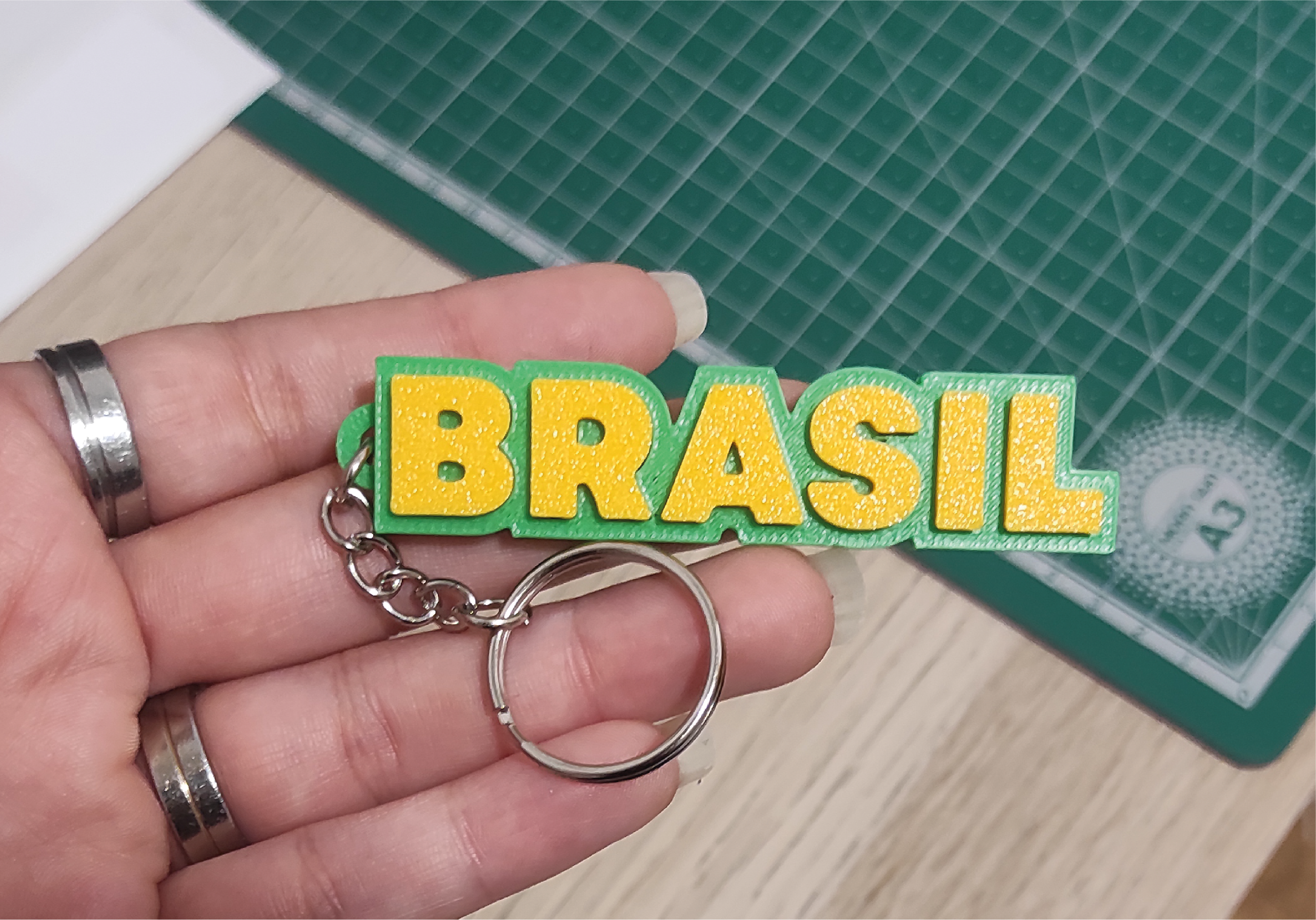 Chaveiro Brasil Copa do Mundo - NO AMS