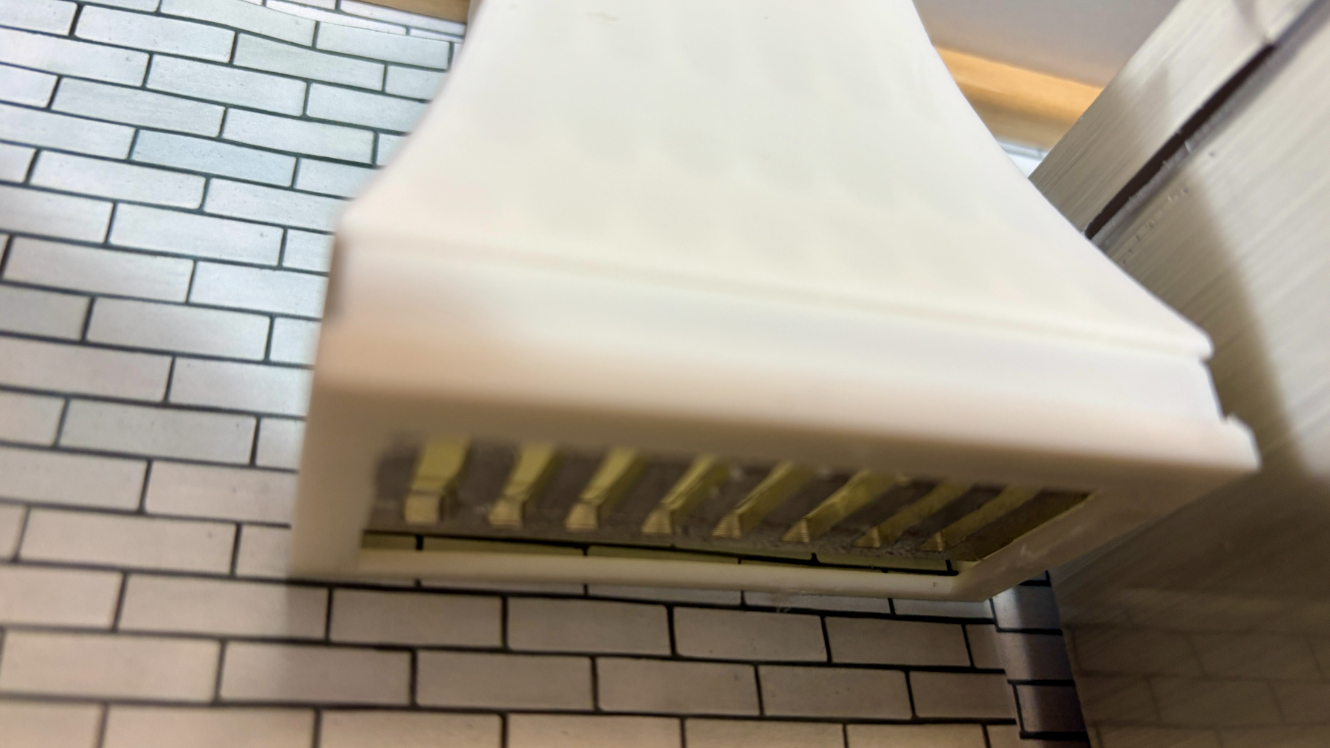 Dollhouse Stove Hood and Grate