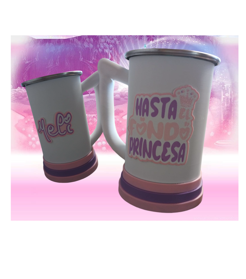 logo hasta el fondo princesa