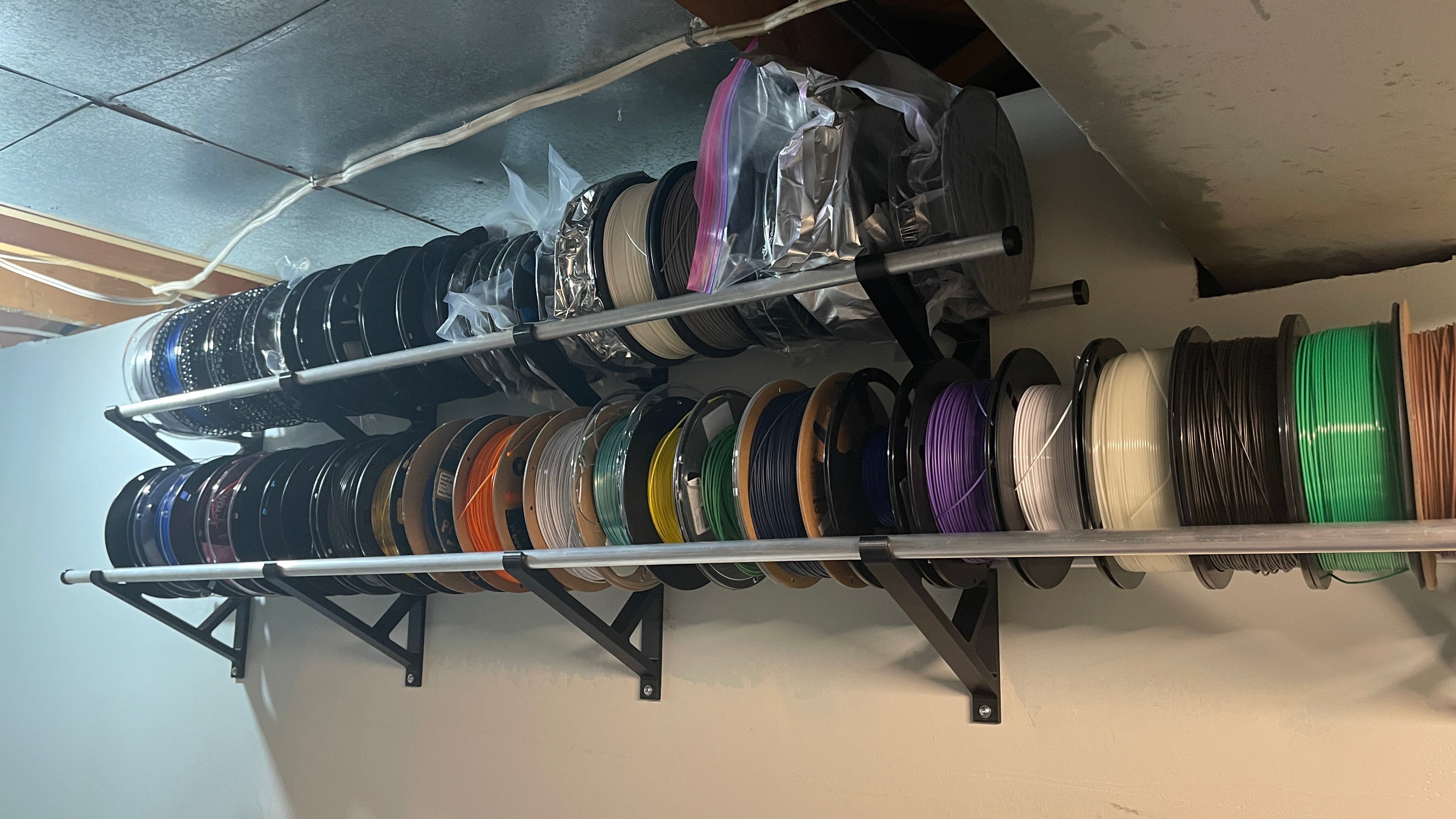 Wall Bracket for Filament Storage