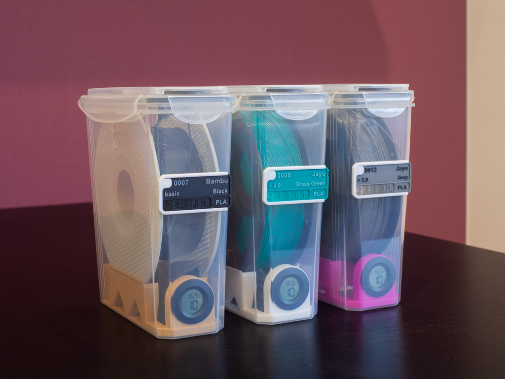 Favorite Filament Sample Holder (storage label)