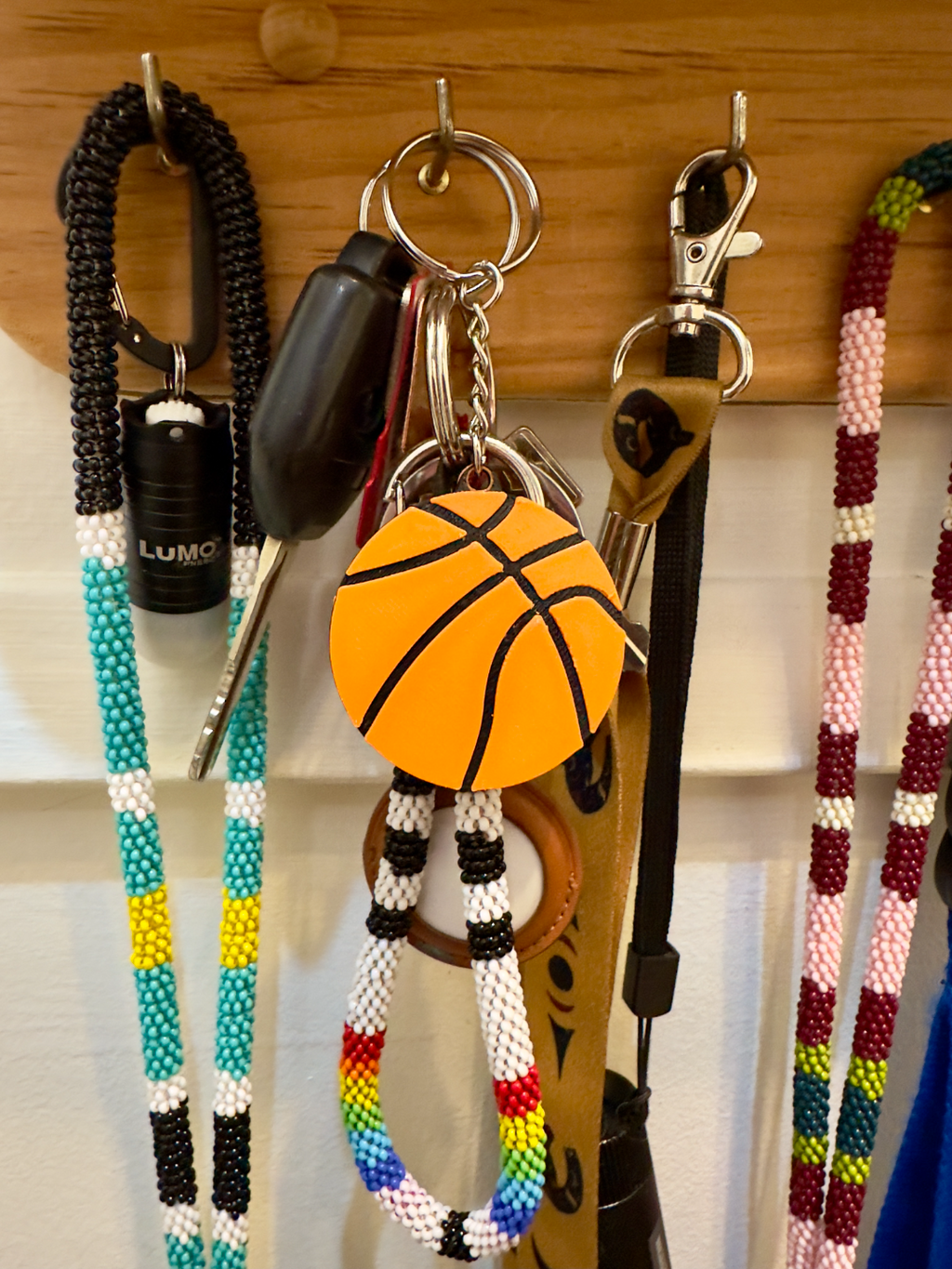 Basketball Keychain