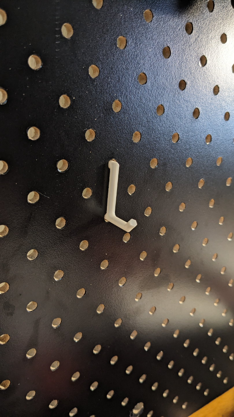 Pegboard Hook Bunnings -'Customwood'