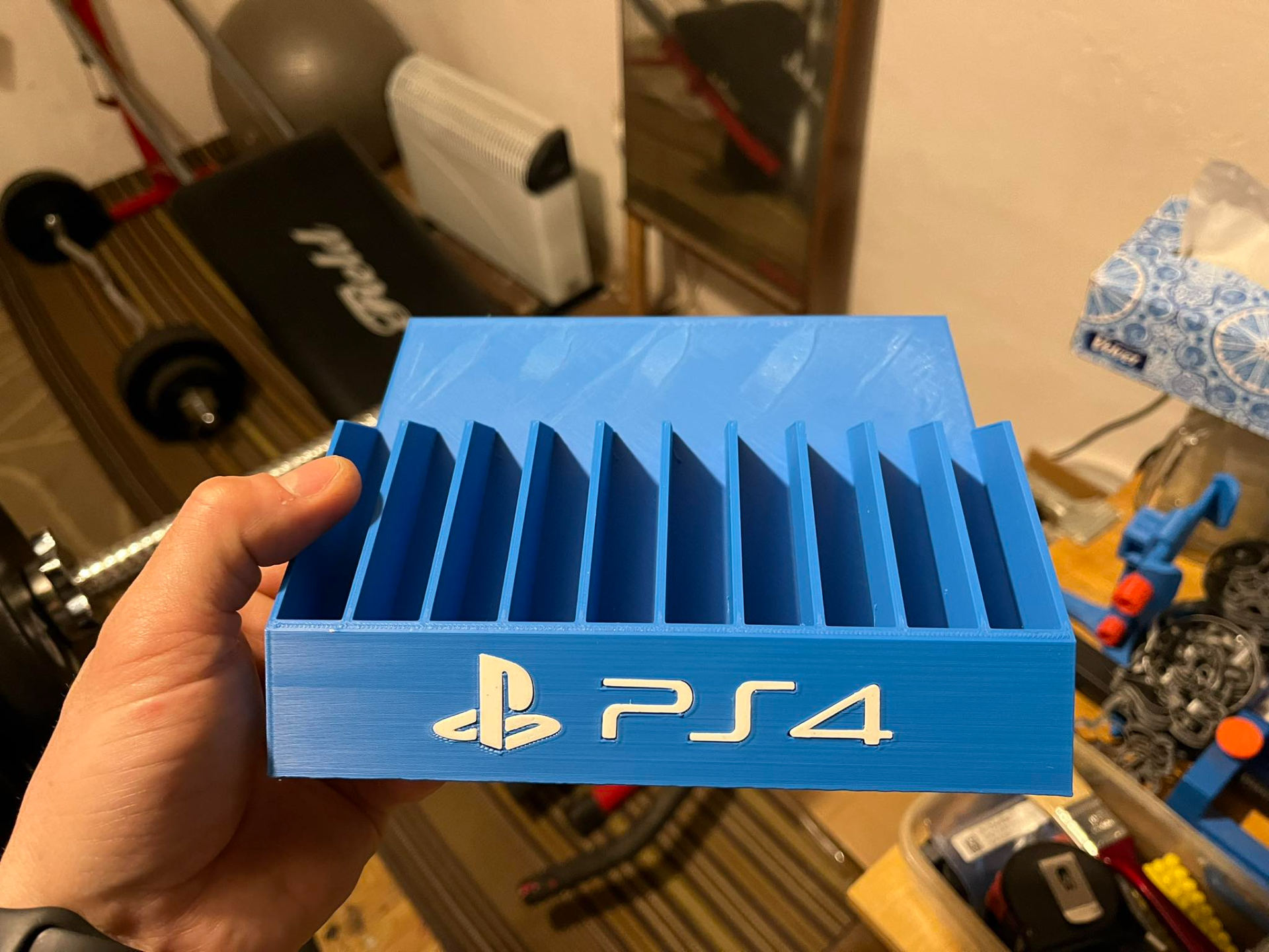 Stand, holder for PS4 games