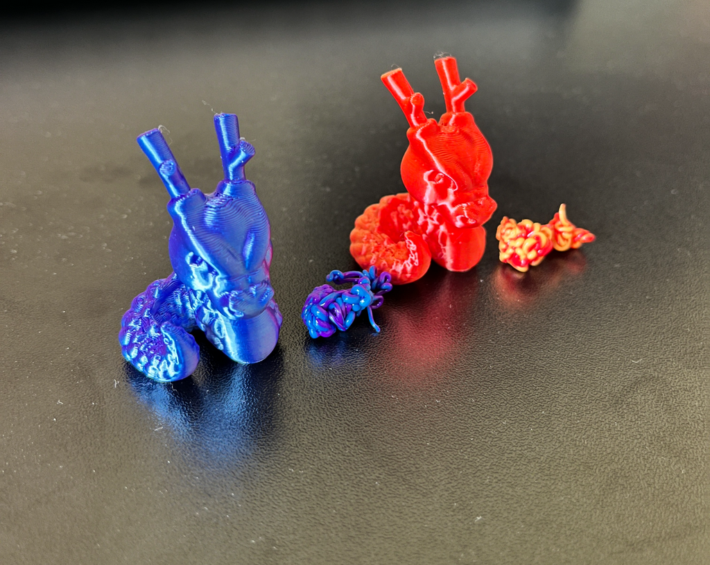 Printable dual-color filament NO AMS NEEDED