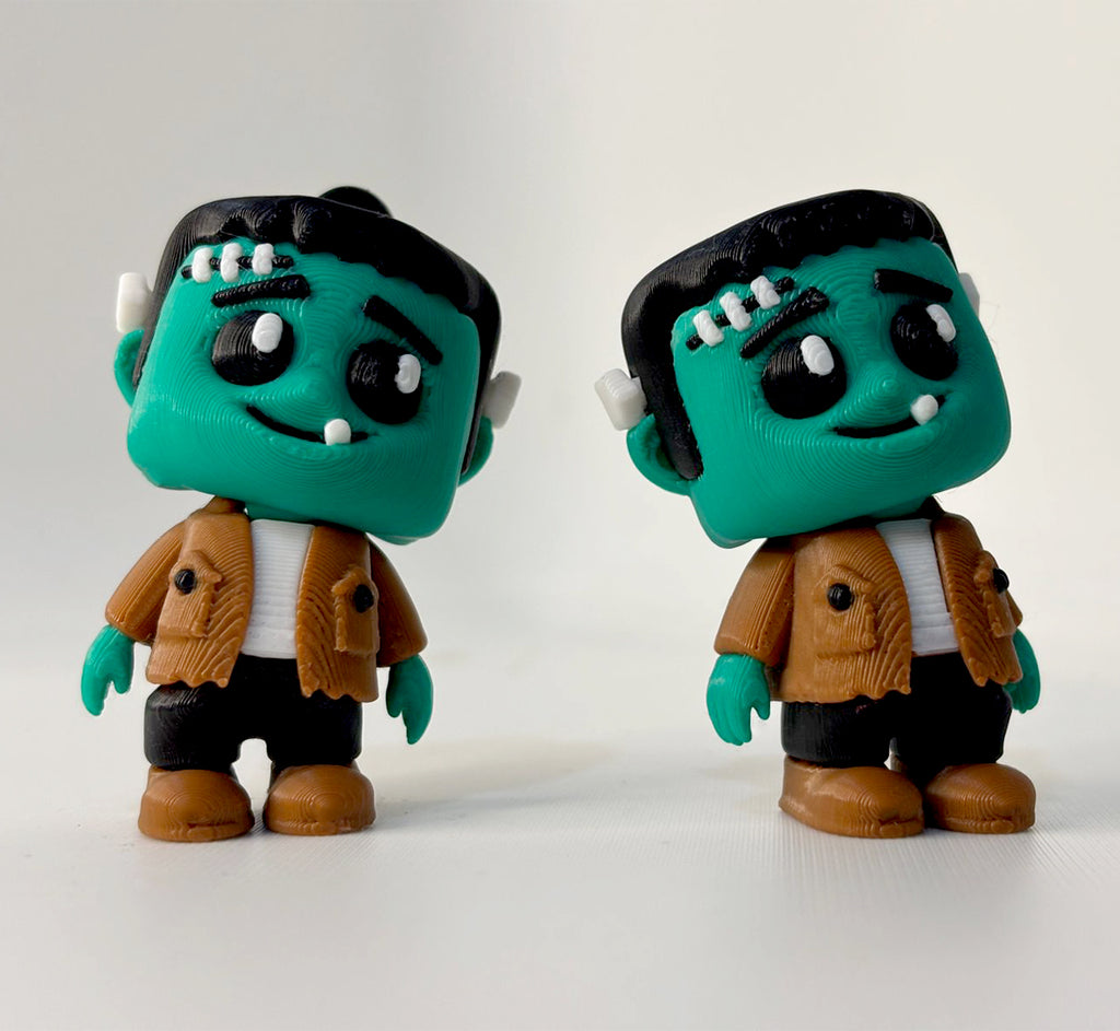 Spooky Baby Frankenstein Halloween Toy & Keychain