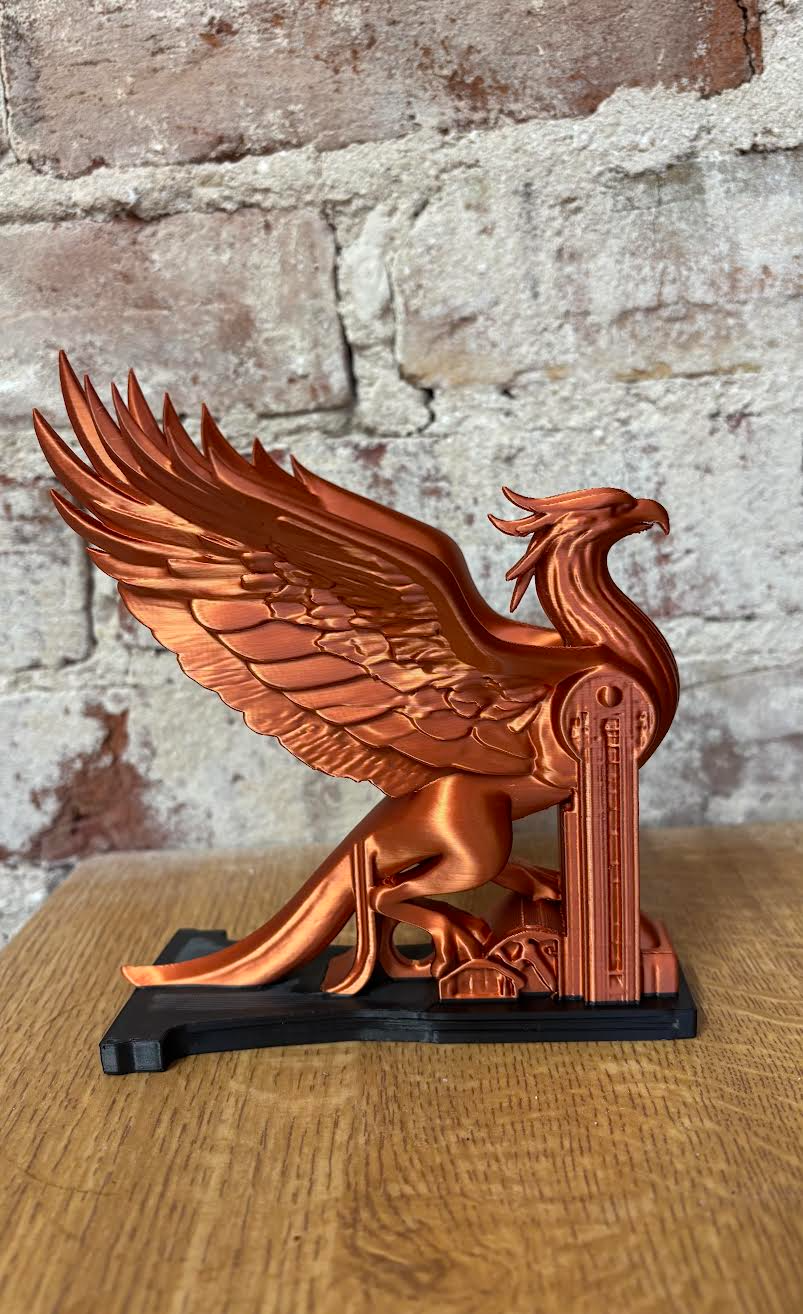 Phoenix Art Deco inspired statue