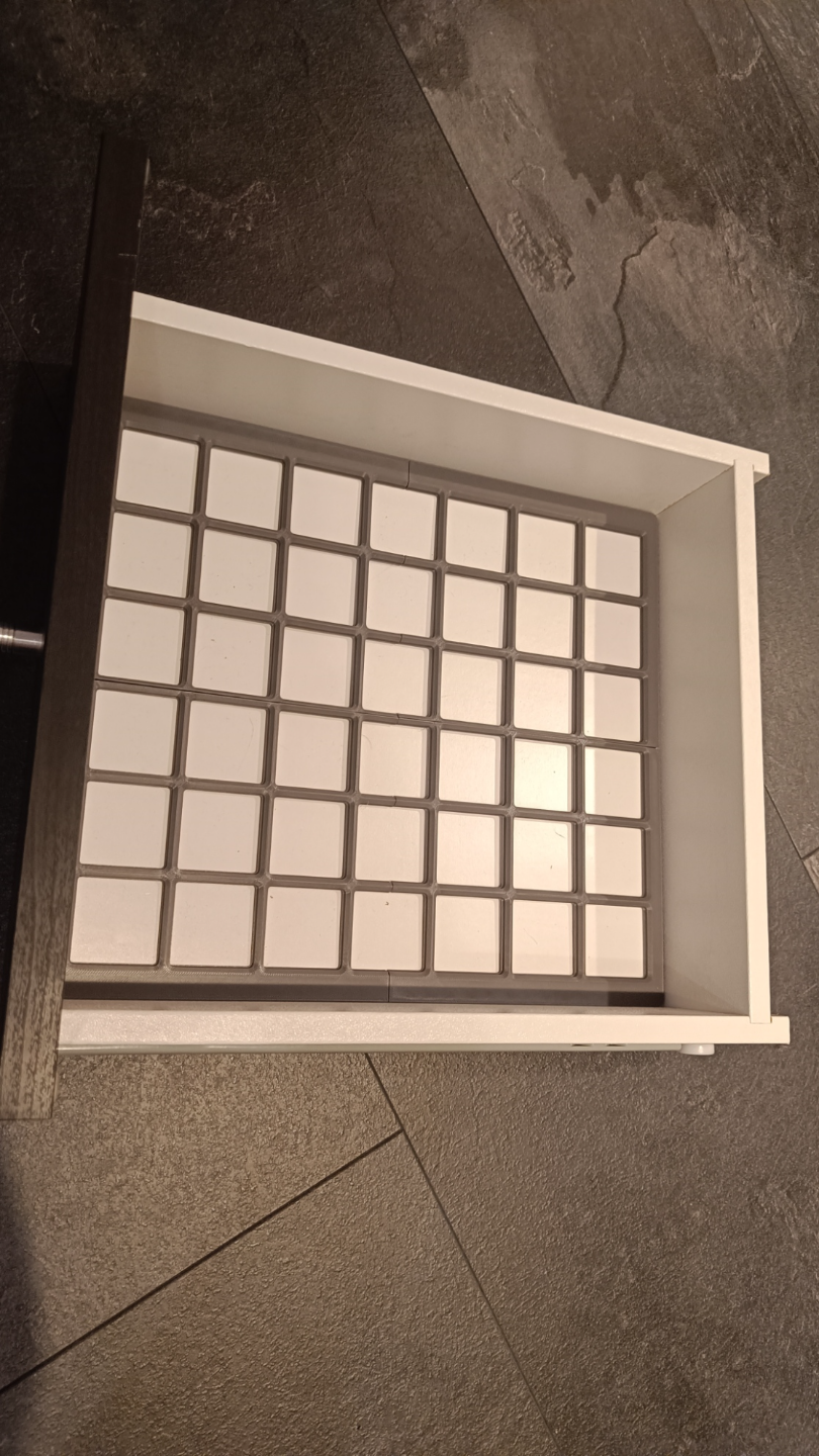 IKEA Kallax Schubladen Gridfinity Gatter