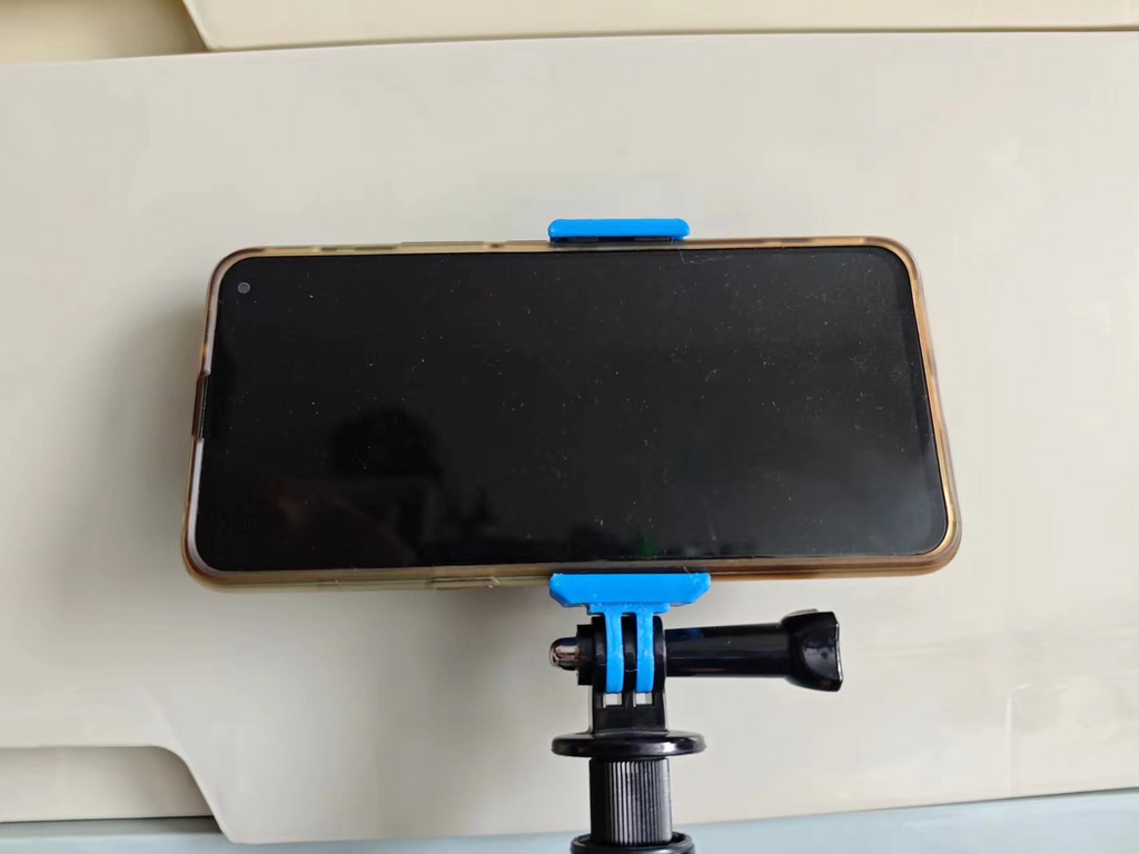 Phone holder using GOpro connect