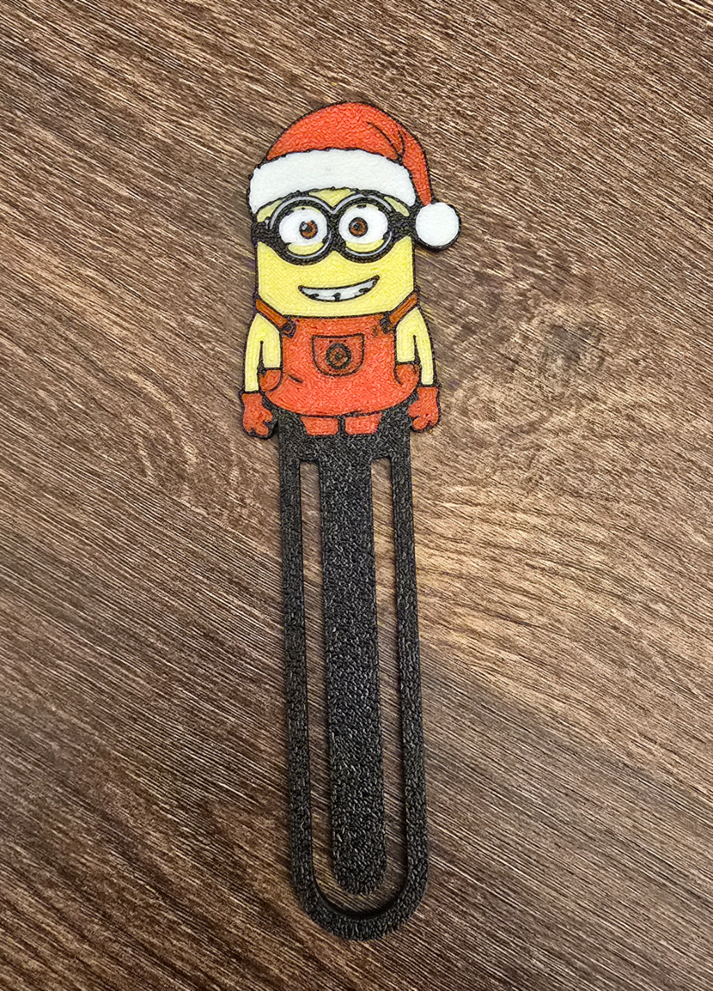 Christmas Minion Bookmark