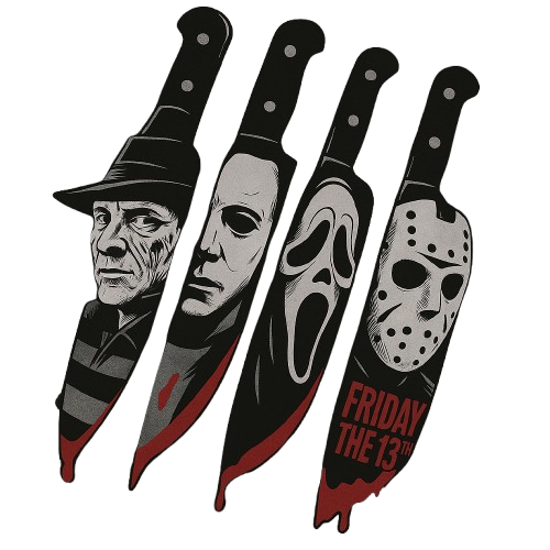 Horror Knives - Freddy - Michael - Scream - Jason