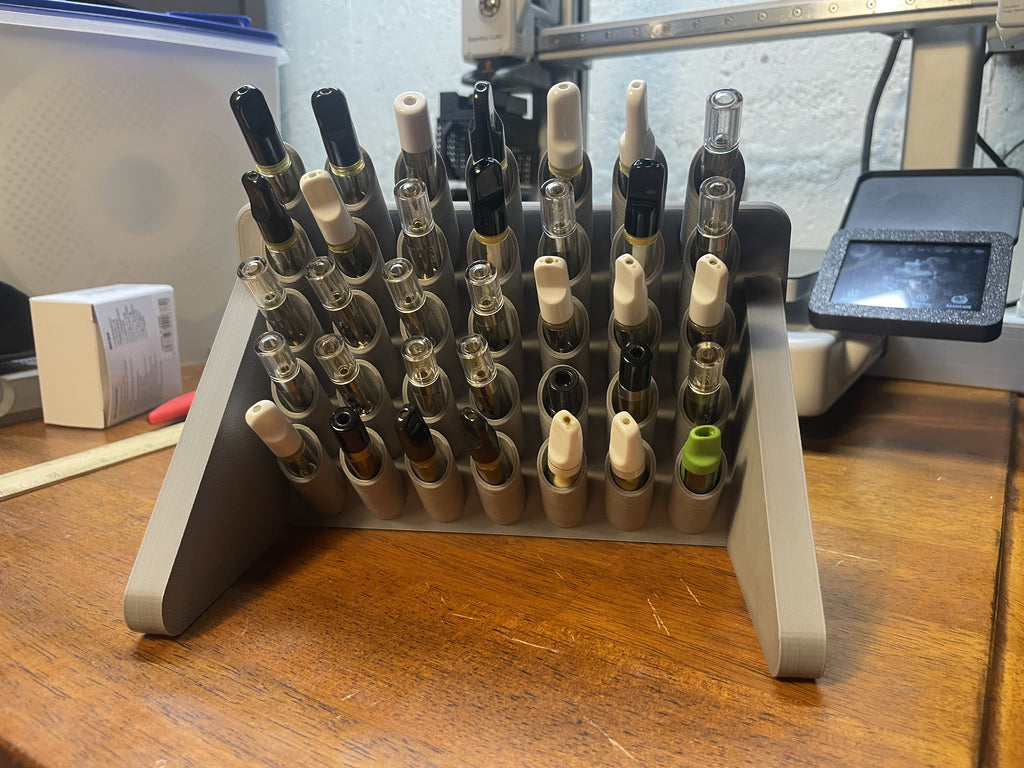 Vape Cart Display Stand Wall