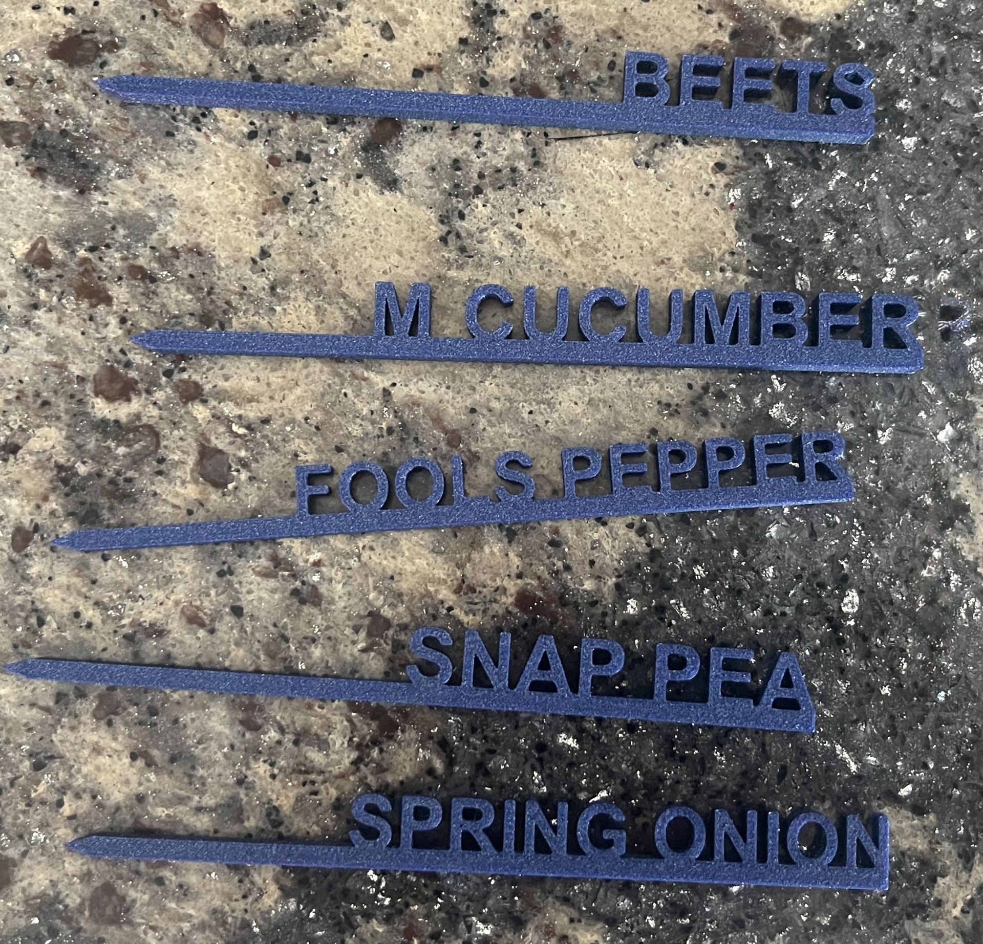 Garden Name Stakes