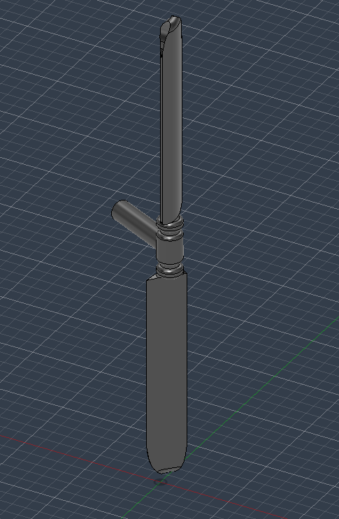 Simple propeller for Fokker V.IIB-3M Novo kit.