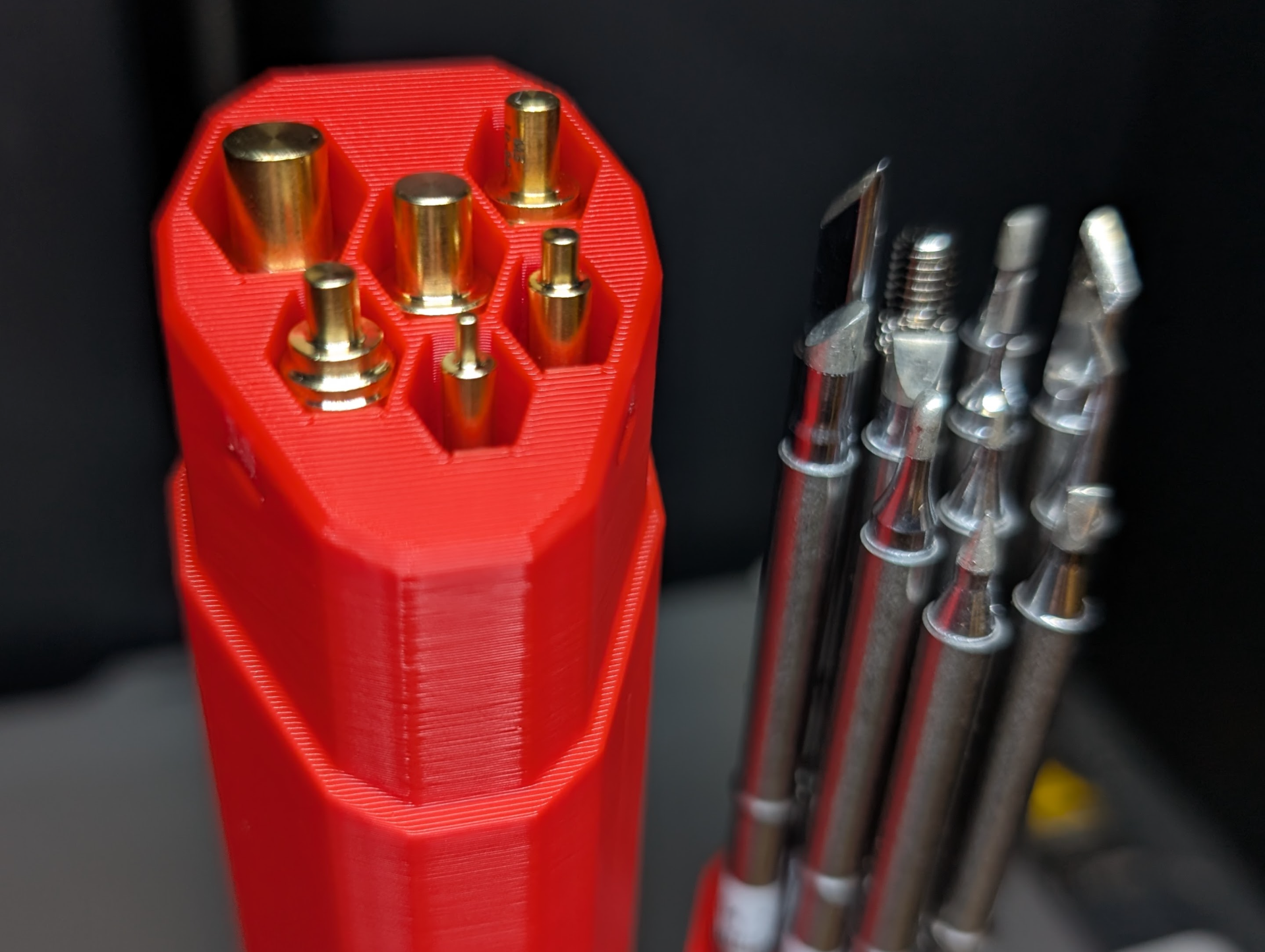 T12 Soldering Tip Case With CNCKitchen Heatset
