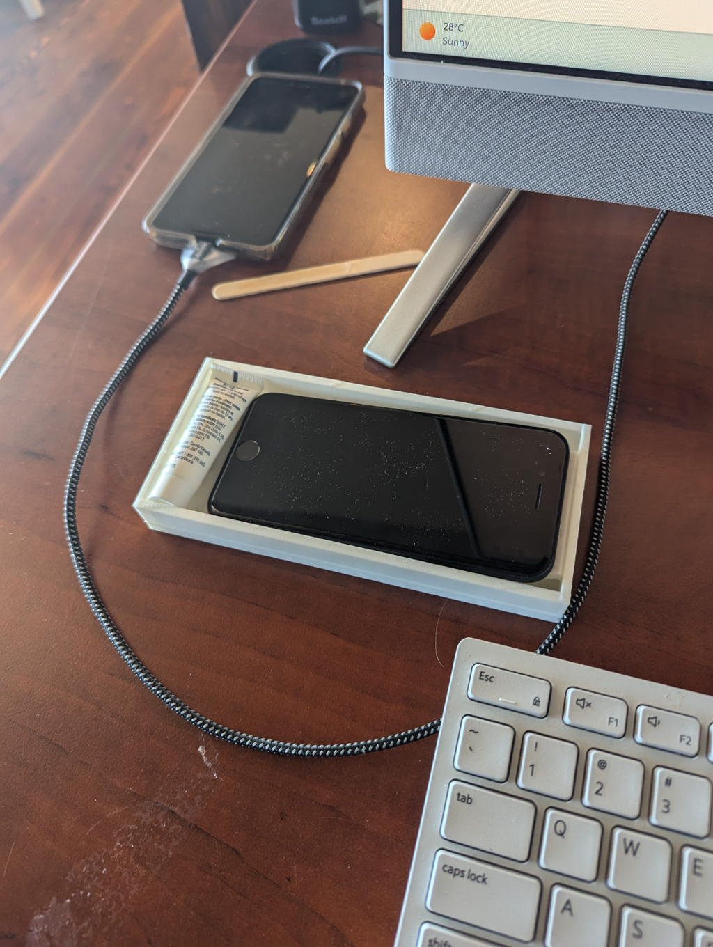 Phone bed