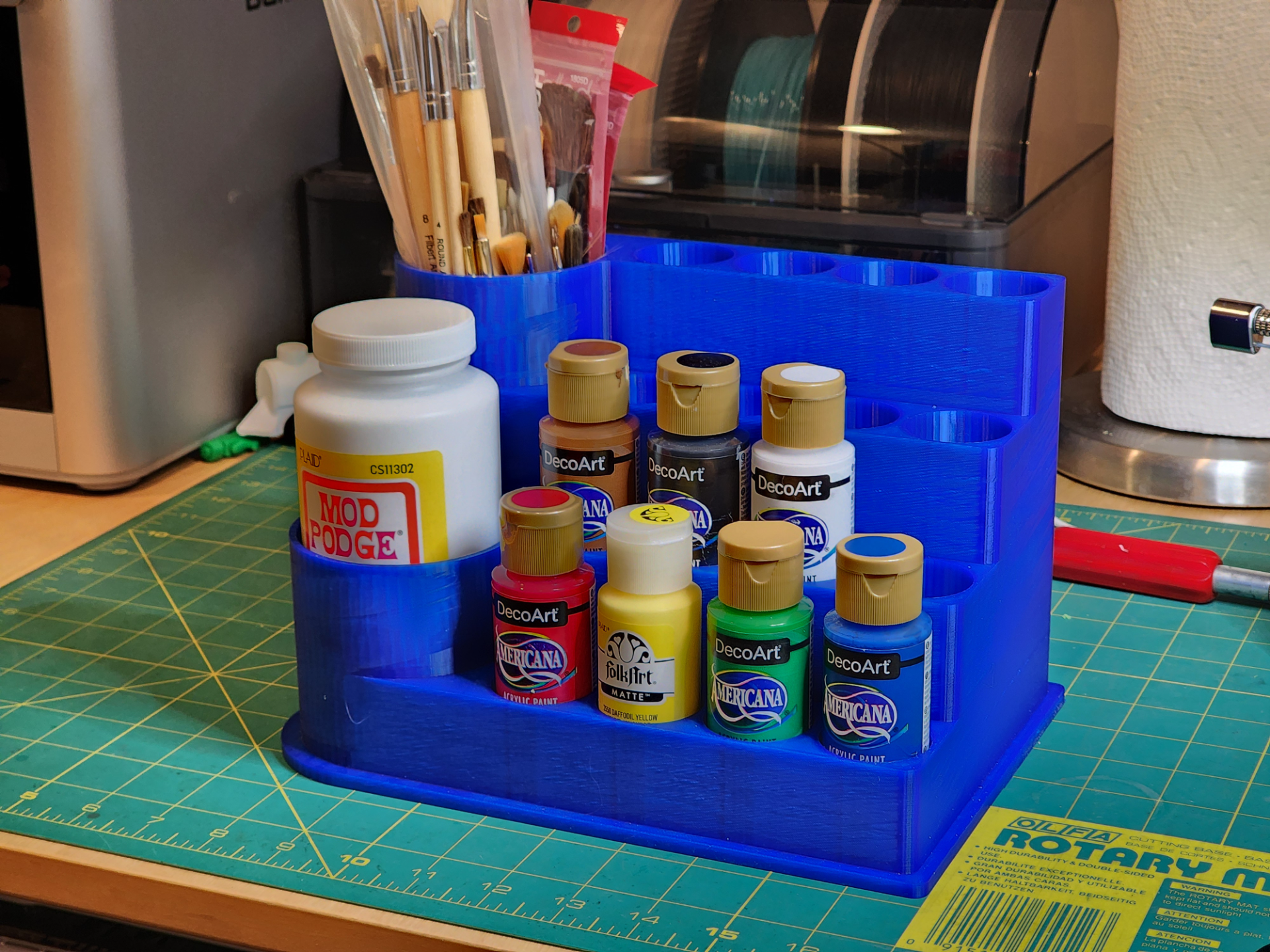 Acrylic Paint Storage Tray