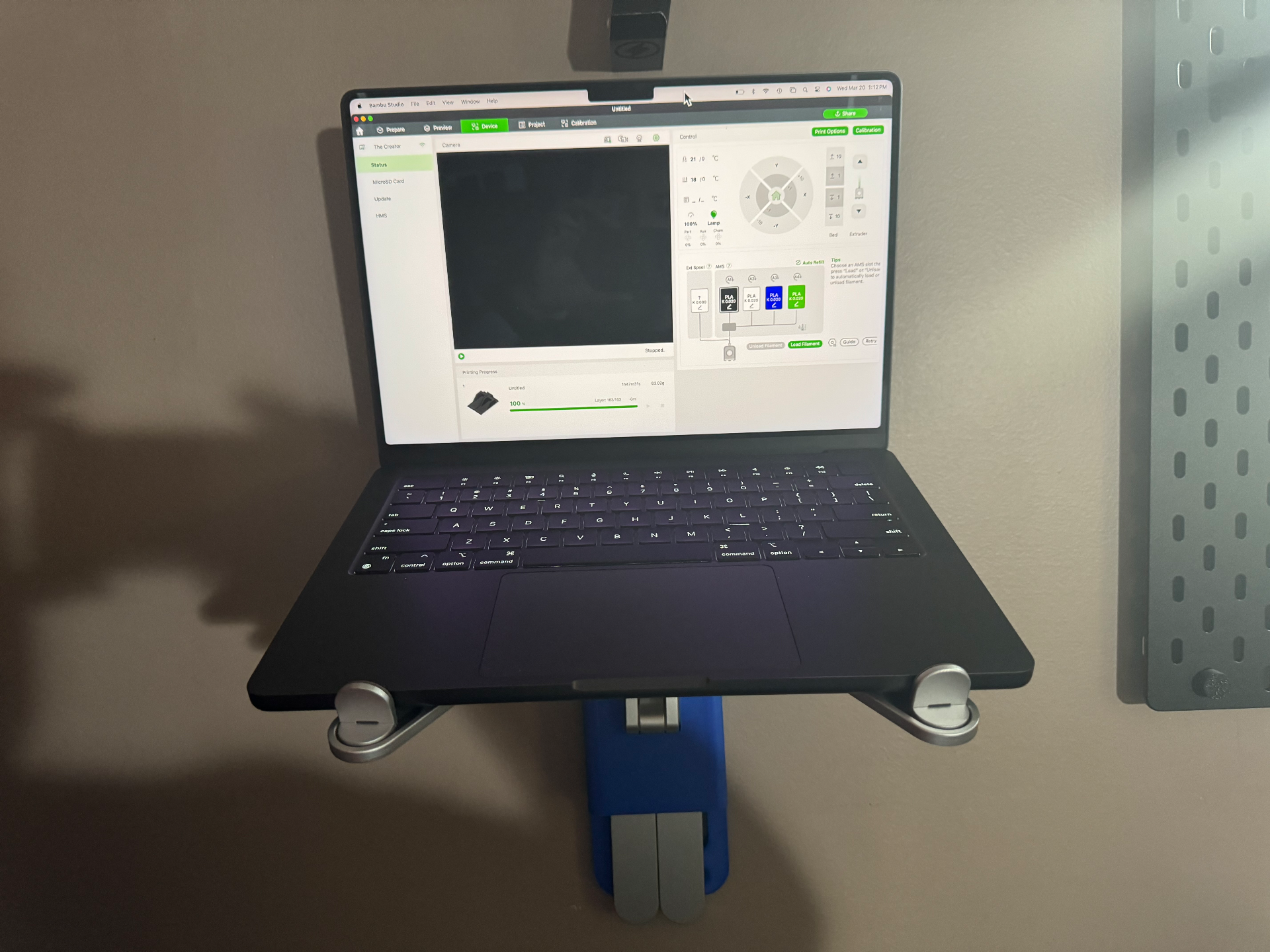 Laptop Stand Wall Mount