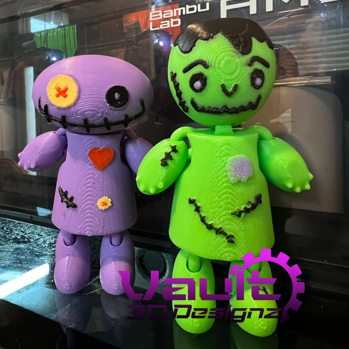 Flexi Franken Dude multicolor Halloween fidget
