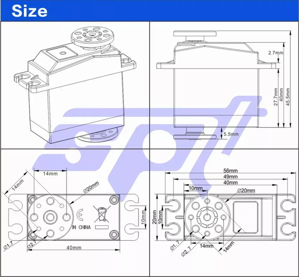 25kg Servo Motor