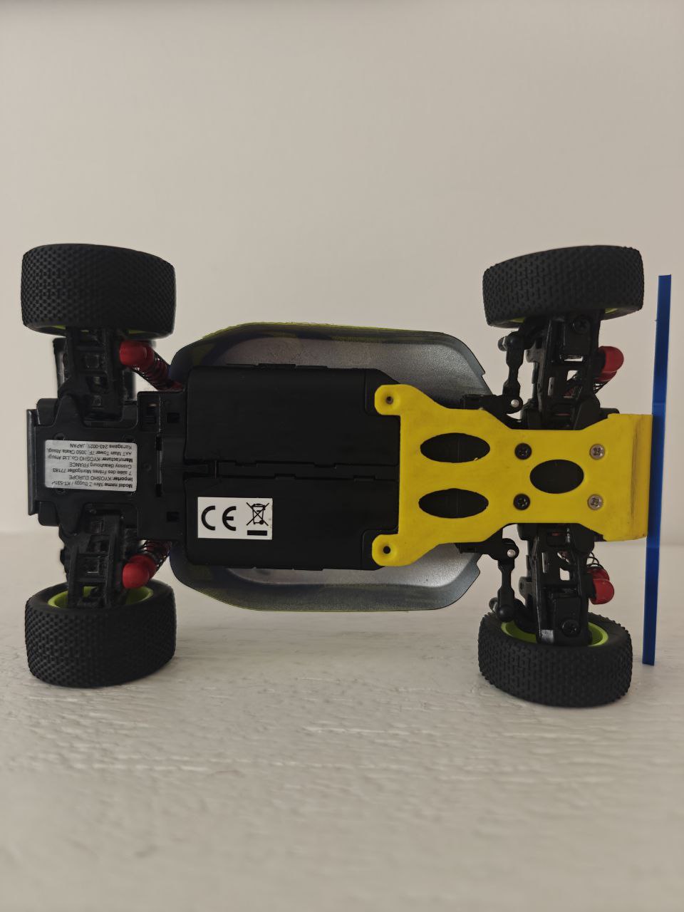 Mini-z buggy bumper and under cover protection