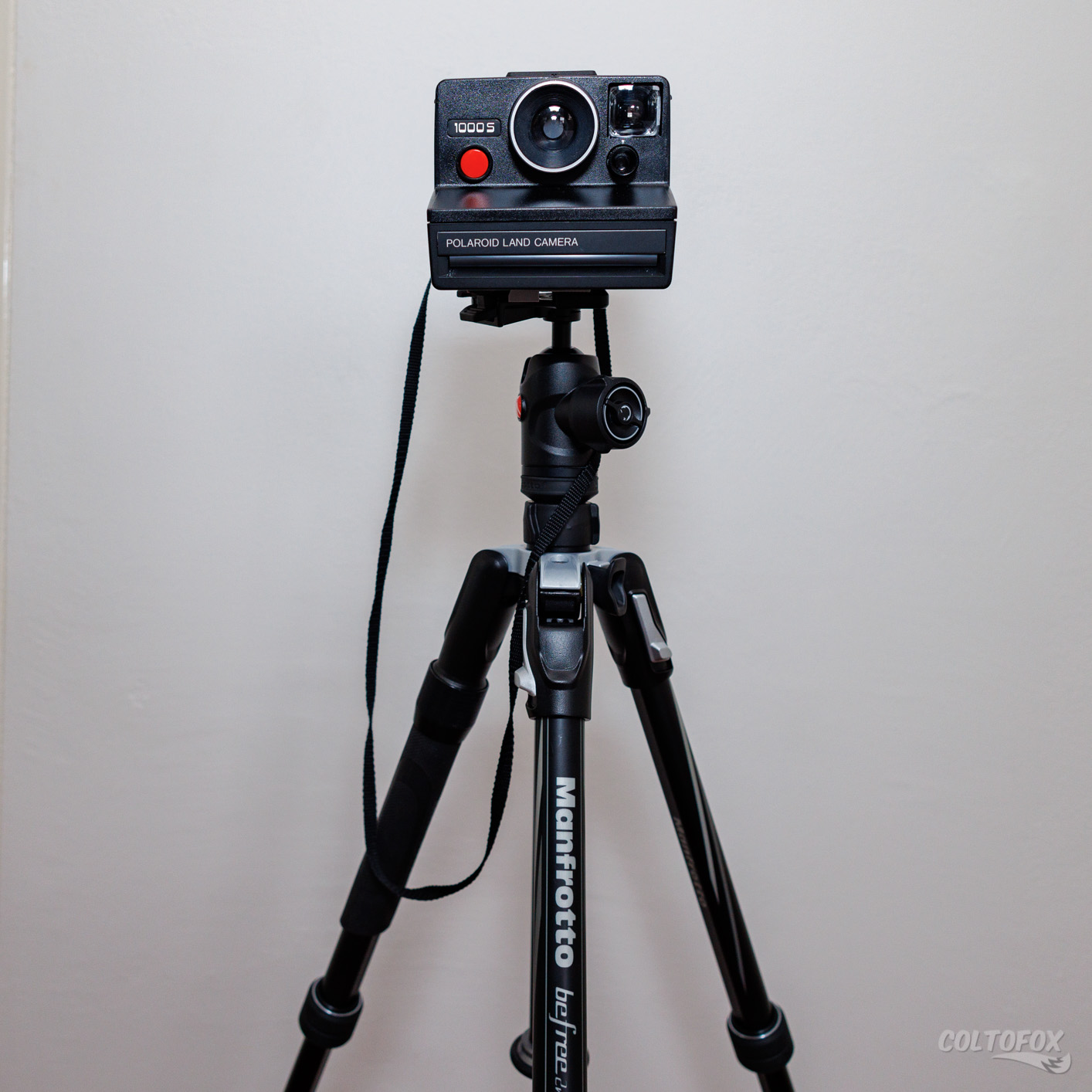 Polaroid Land Camera 1000 Manfrotto Tripod Mount