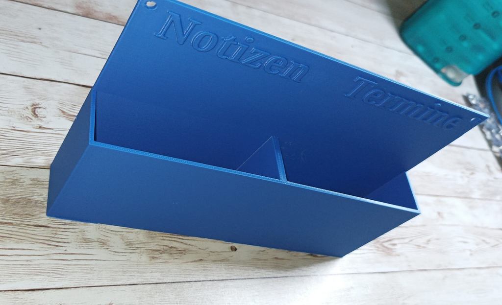 Zettelbox zum Aufhängen